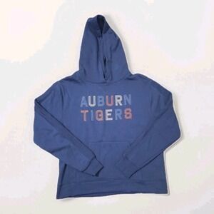 Under Armour Auburn Tigers Women's Medium Navy Fleece Hoodie‎ NWT